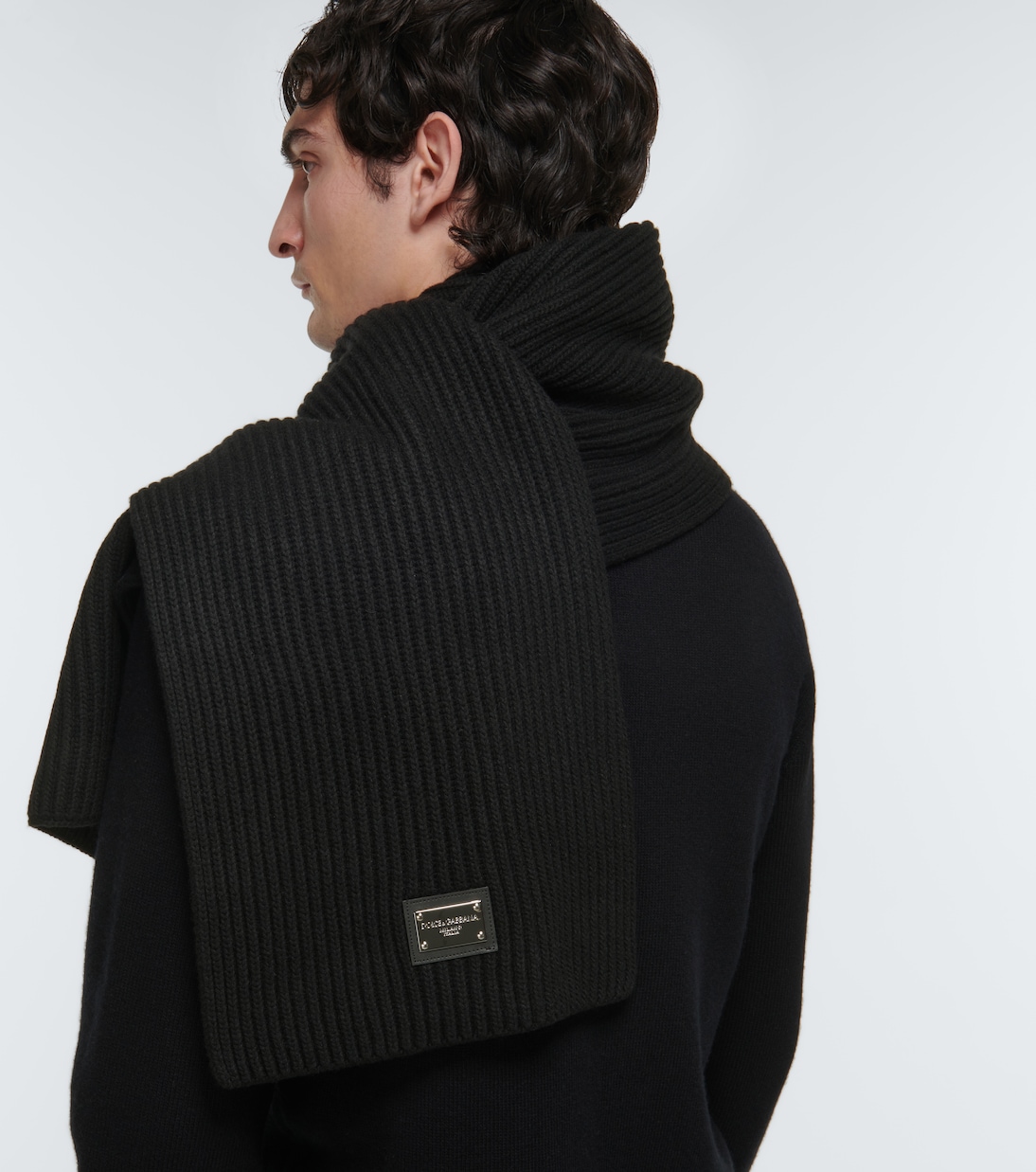 Sciarpa in misto lana e cashmere | Dolce&Gabbana