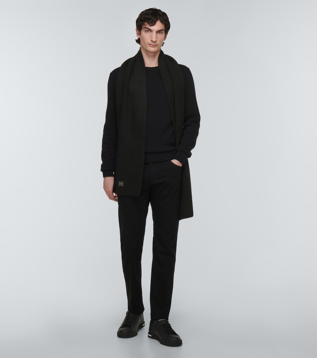 Sciarpa in misto lana e cashmere | Dolce&Gabbana