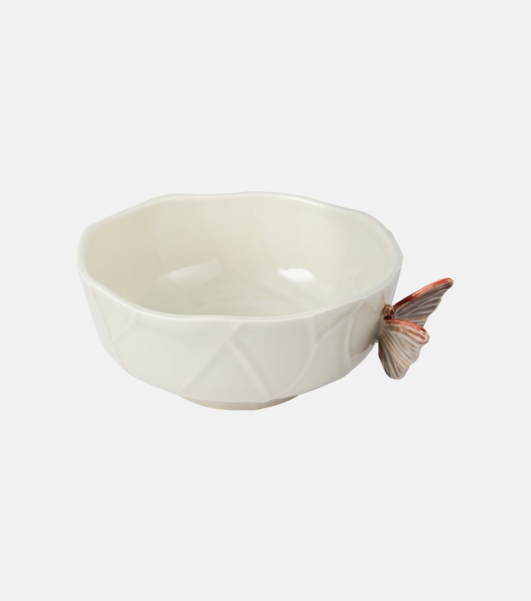 Cloudy Butterflies salad bowl by Claudia Schiffer | Bordallo Pinheiro