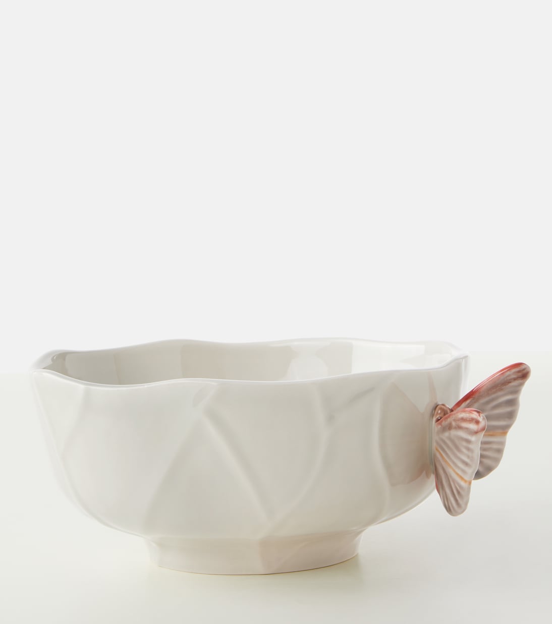 Cloudy Butterflies salad bowl by Claudia Schiffer | Bordallo Pinheiro