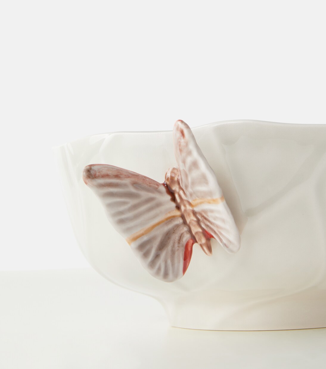 Cloudy Butterflies salad bowl by Claudia Schiffer | Bordallo Pinheiro