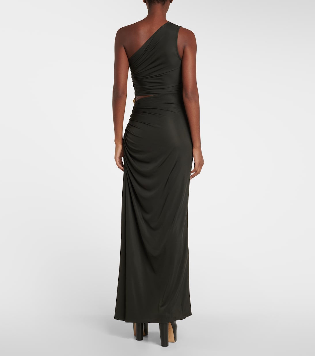 One-Shoulder-Robe aus Jersey | Bottega Veneta