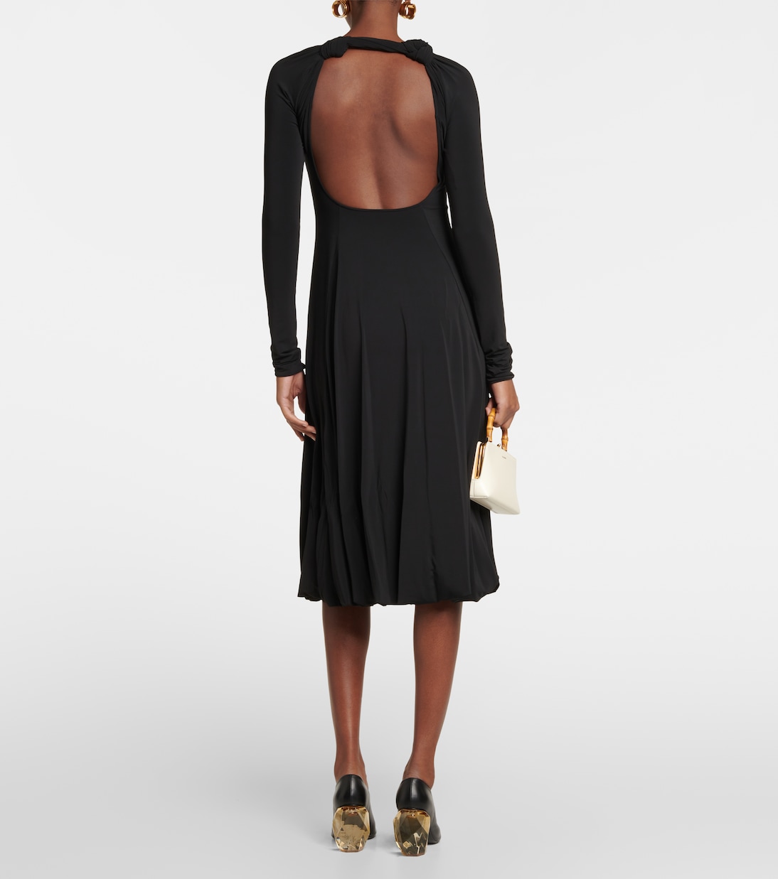Jersey midi dress | Jil Sander