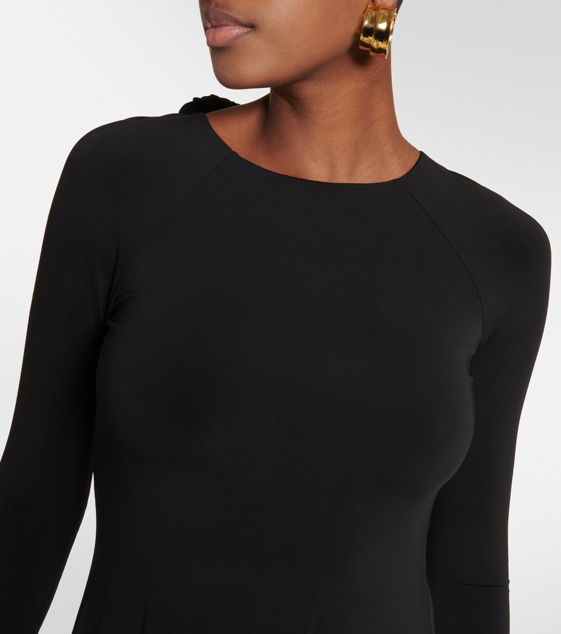 Jersey midi dress | Jil Sander