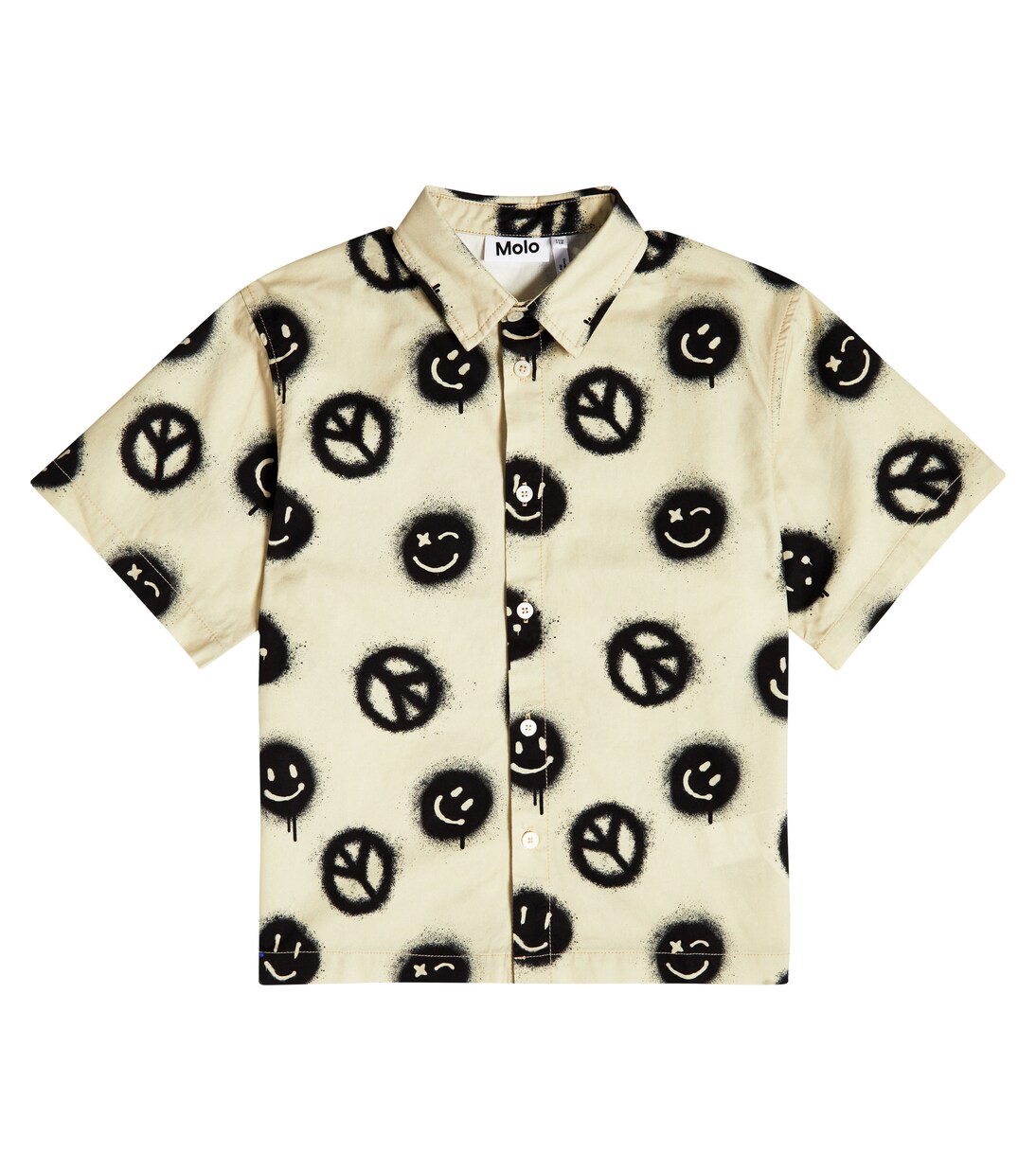 Camicia da bowling in cotone con stampa | Molo
