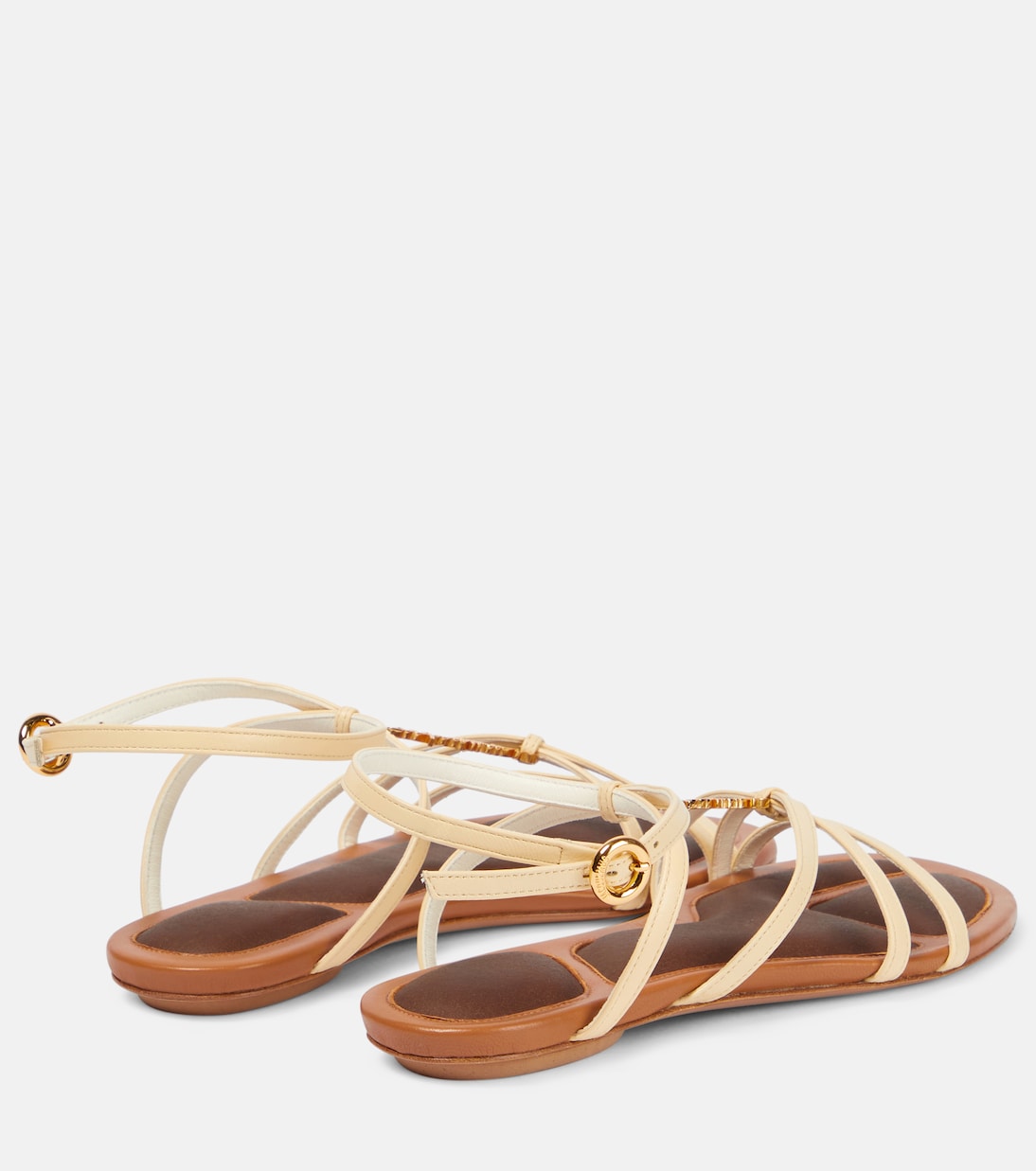Sandali in pelle con decorazione | Jacquemus