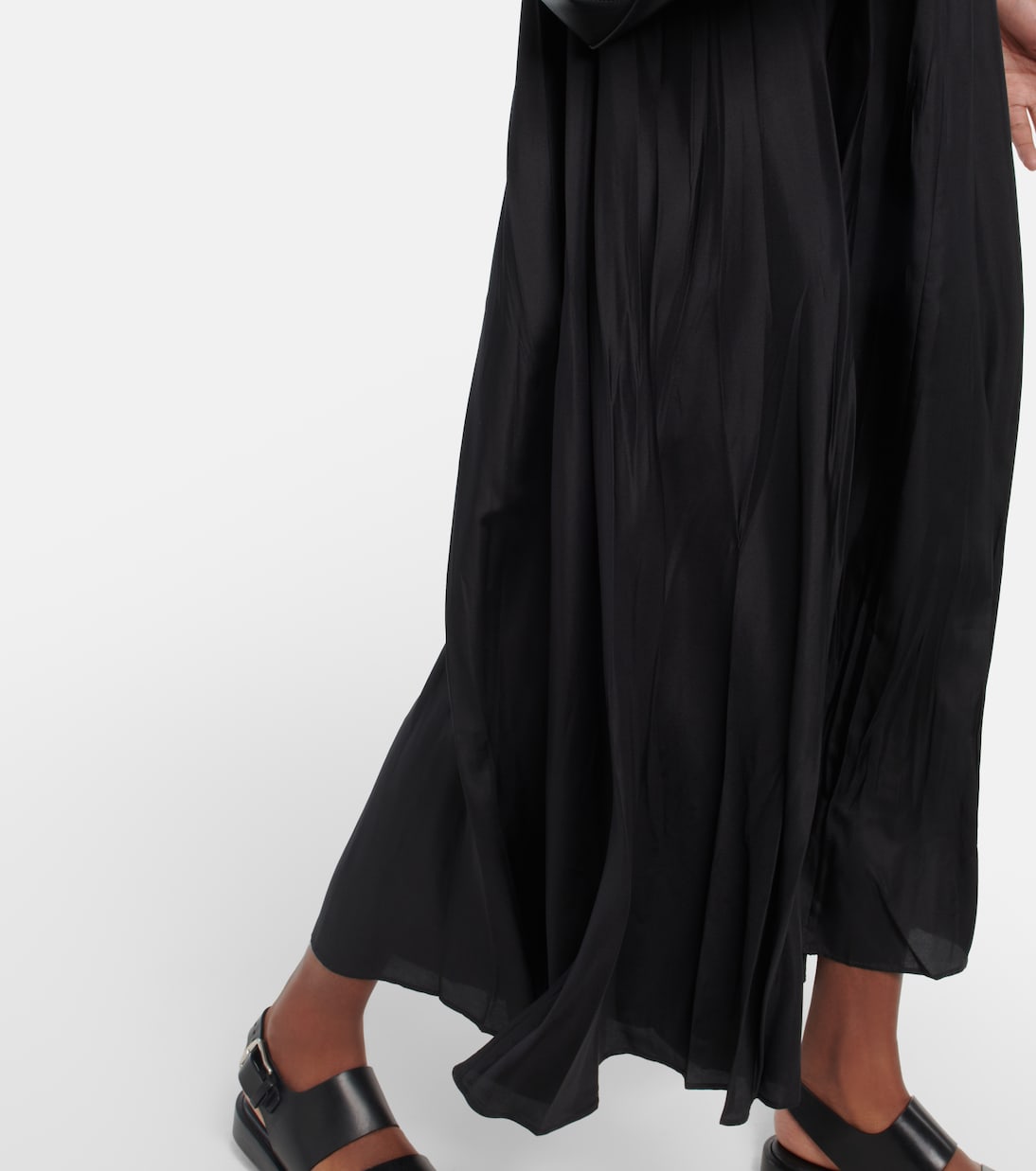 Darnley tiered silk maxi dress | Joseph