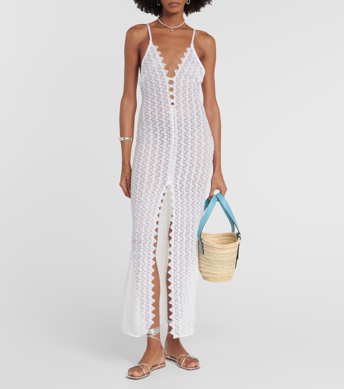 Maxikleid aus Häkelstrick | Missoni Mare