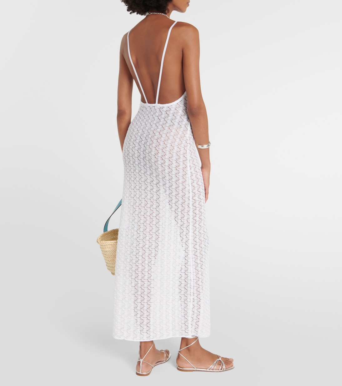 Maxikleid aus Häkelstrick | Missoni Mare