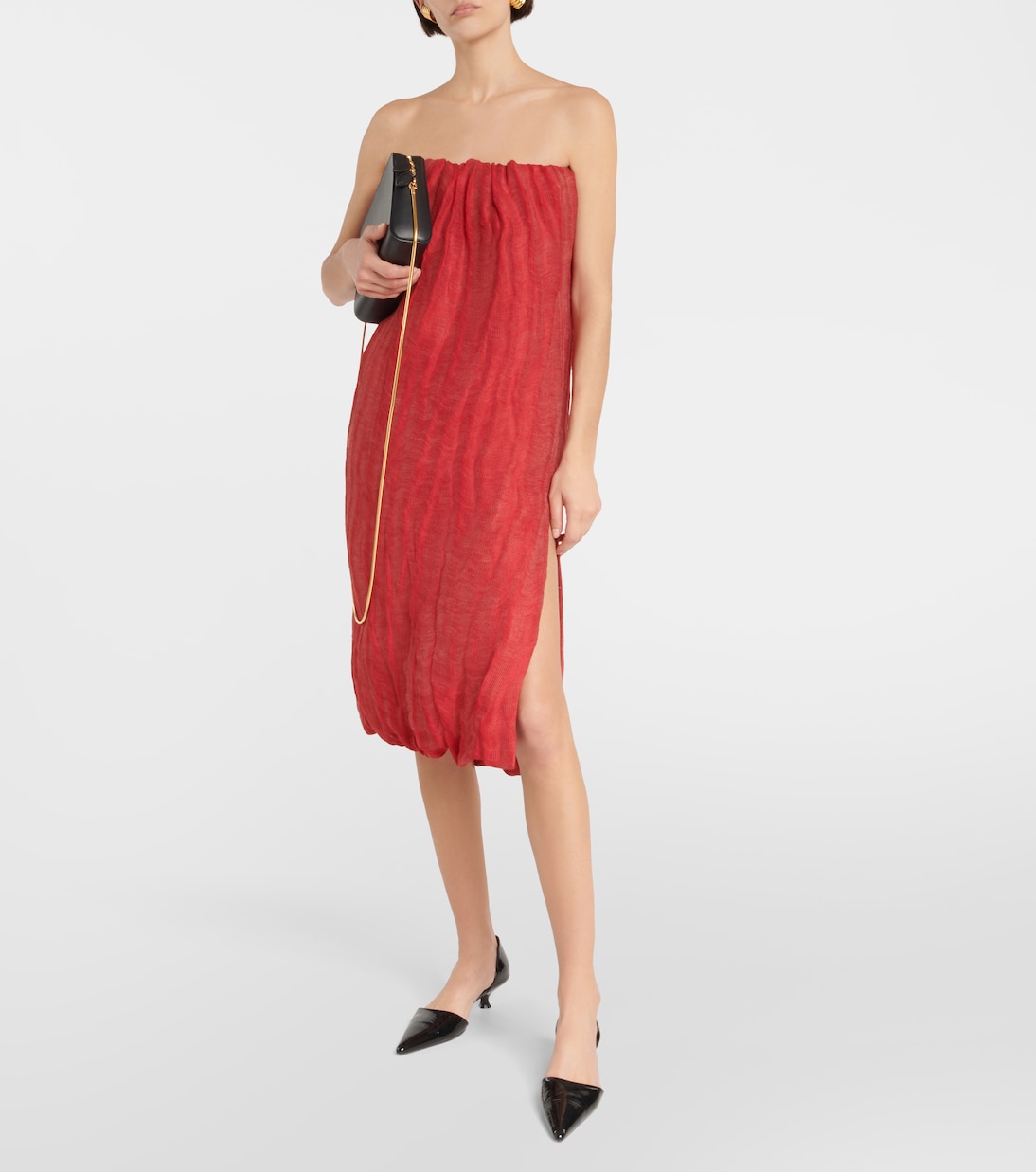 Abito midi Yara in misto cotone | Khaite