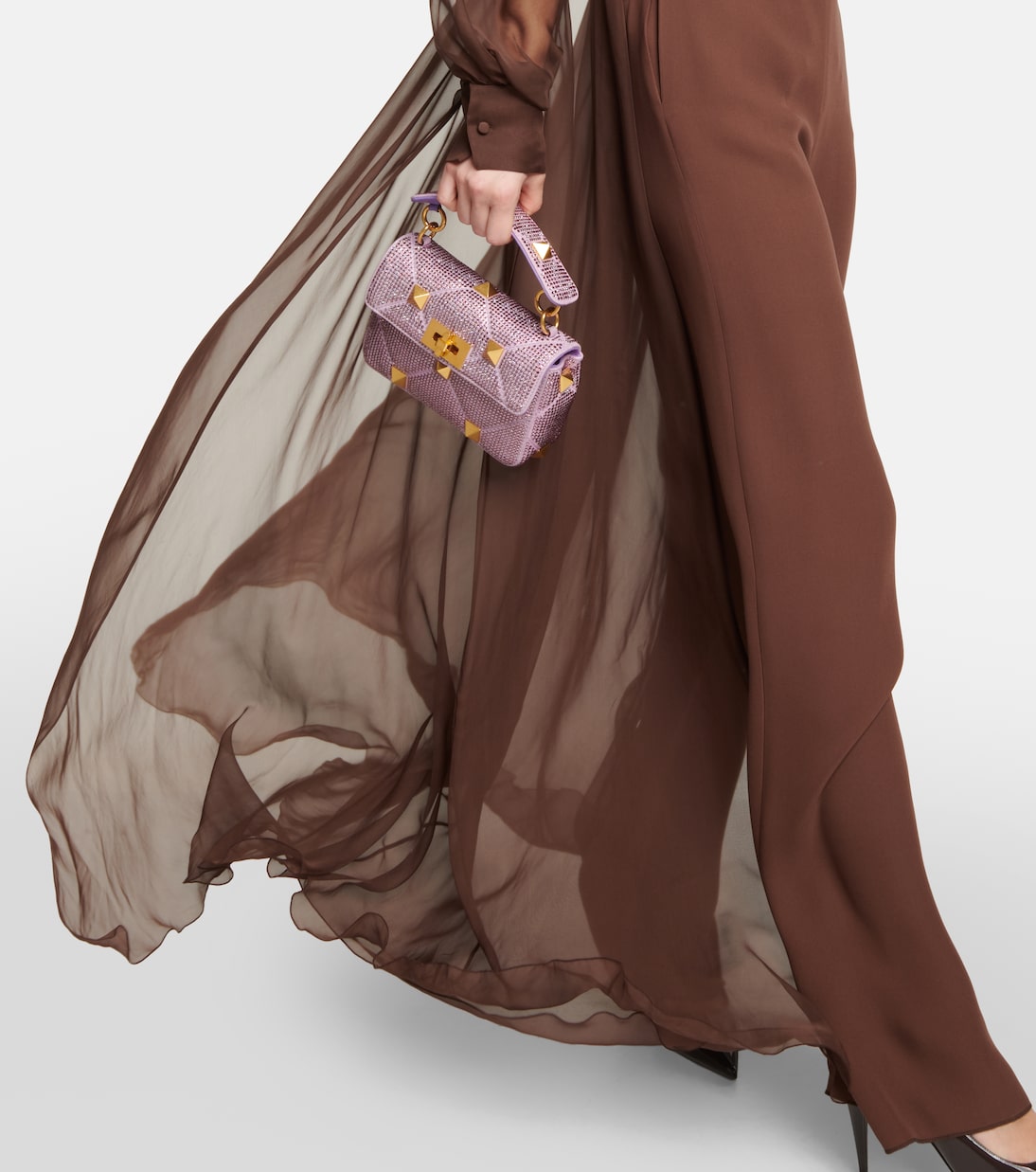 Top in chiffon di seta | Valentino