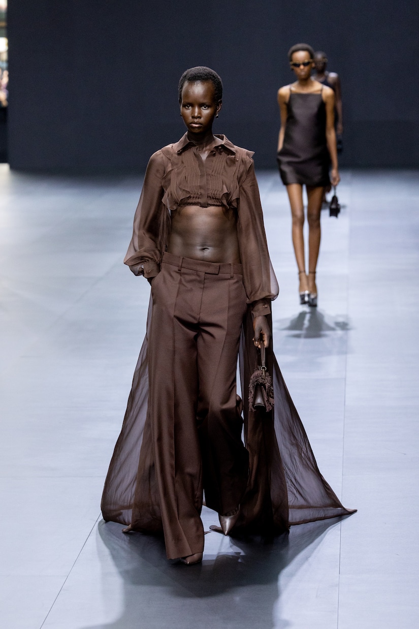 Top in chiffon di seta | Valentino