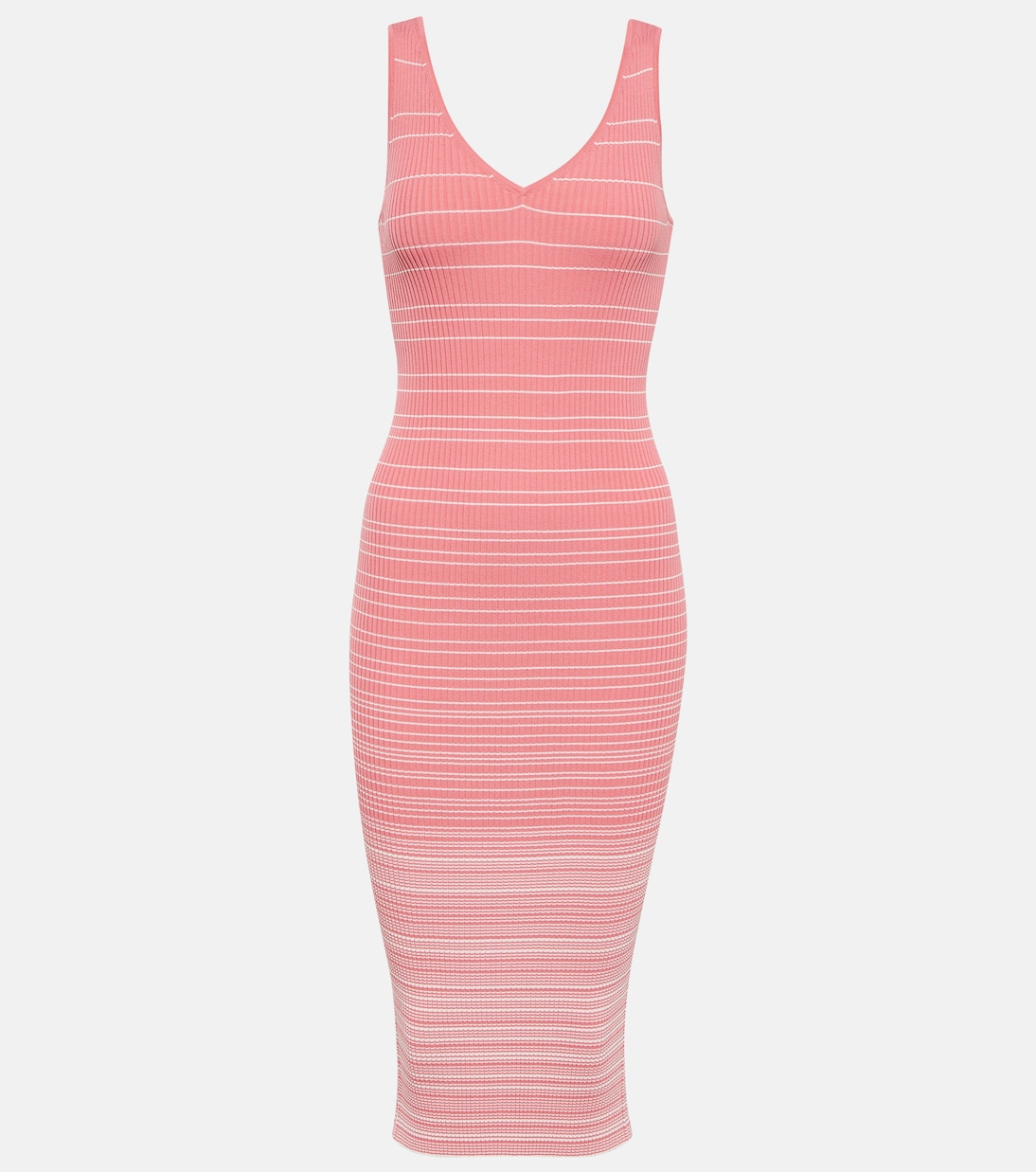 Dana ribbed-knit midi dress | Staud