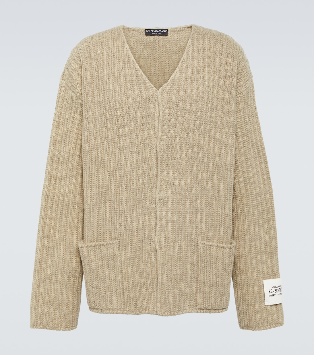 Cardigan Re-Edition aus Wolle | Dolce&Gabbana