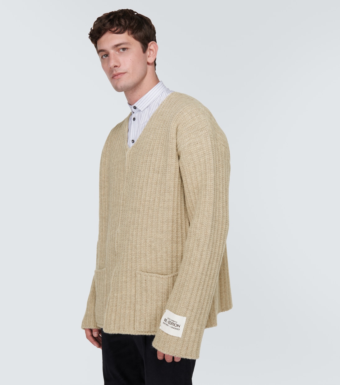 Cardigan Re-Edition aus Wolle | Dolce&Gabbana