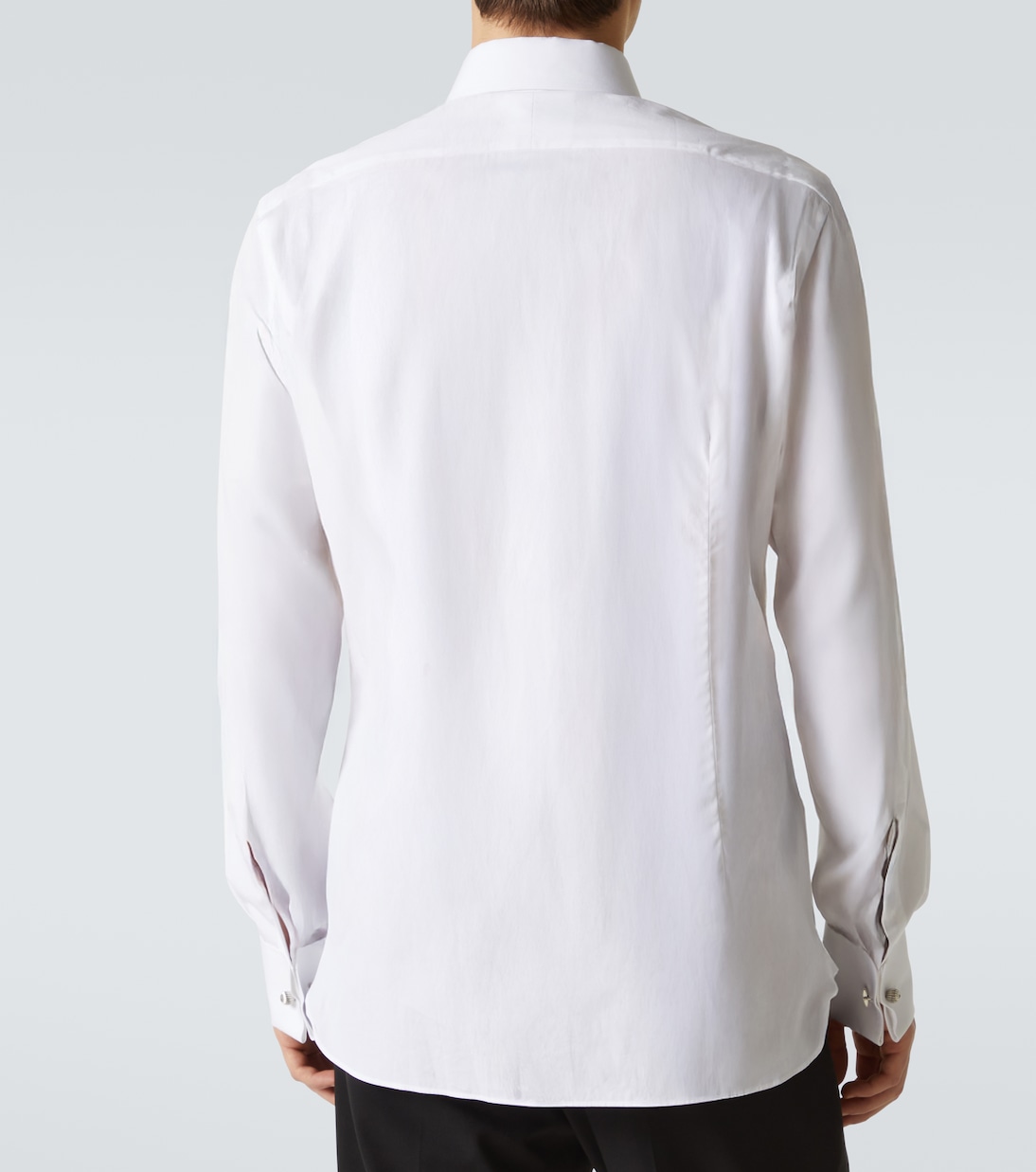 Camicia da smoking in voile di cotone | Tom Ford