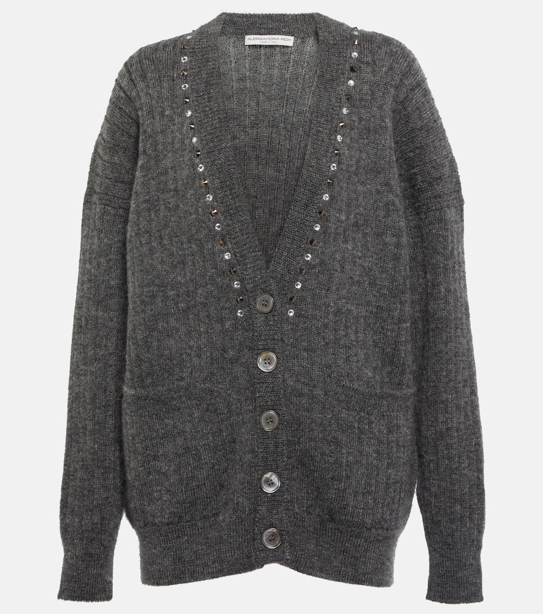 Cardigan aus einem Wollgemisch | Alessandra Rich