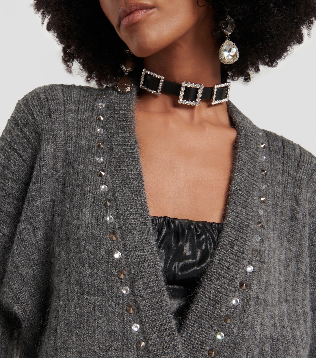 Cardigan aus einem Wollgemisch | Alessandra Rich