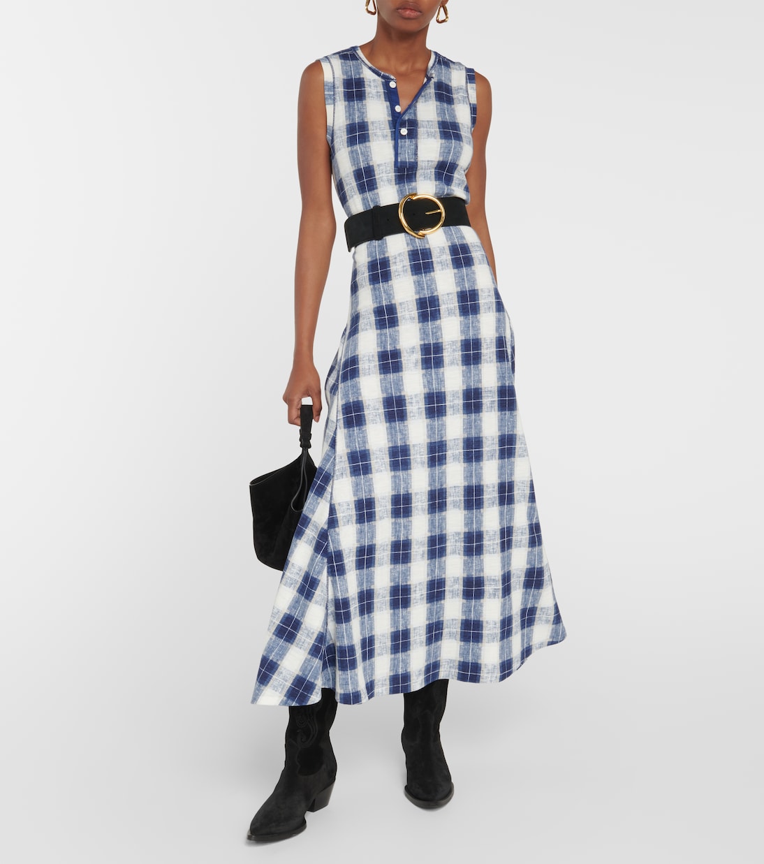 Vestido largo en jersey de algodón | Polo Ralph Lauren
