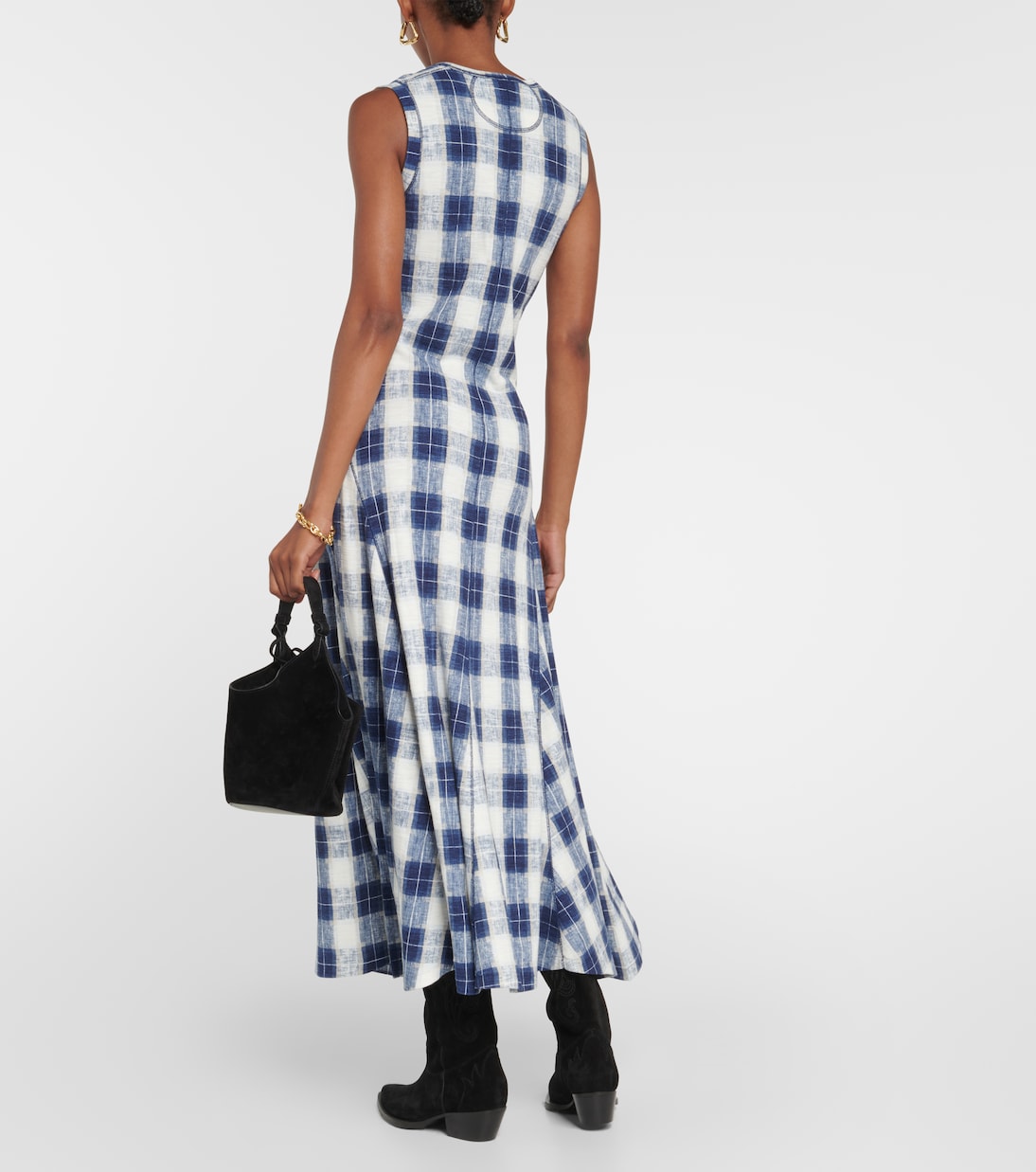 Vestido largo en jersey de algodón | Polo Ralph Lauren