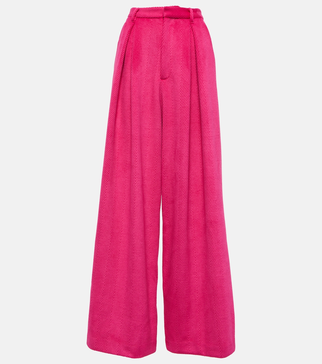 Pantalon ample à taille haute en crêpe | Giuseppe di Morabito