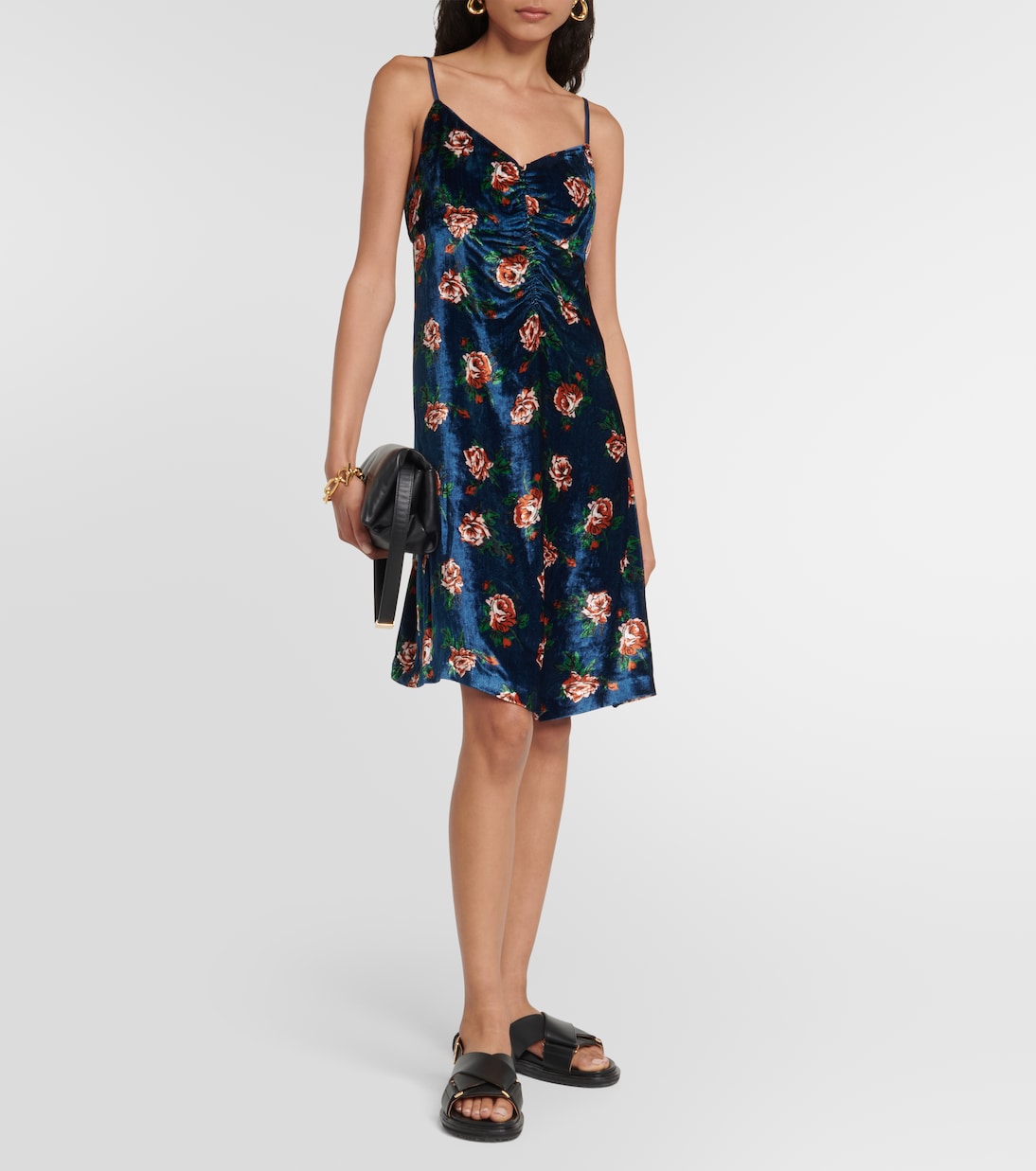 Minikleid aus Samt | Kenzo