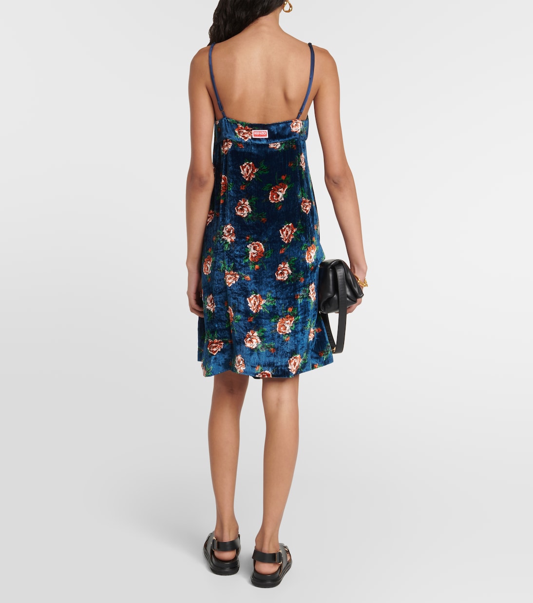Minikleid aus Samt | Kenzo