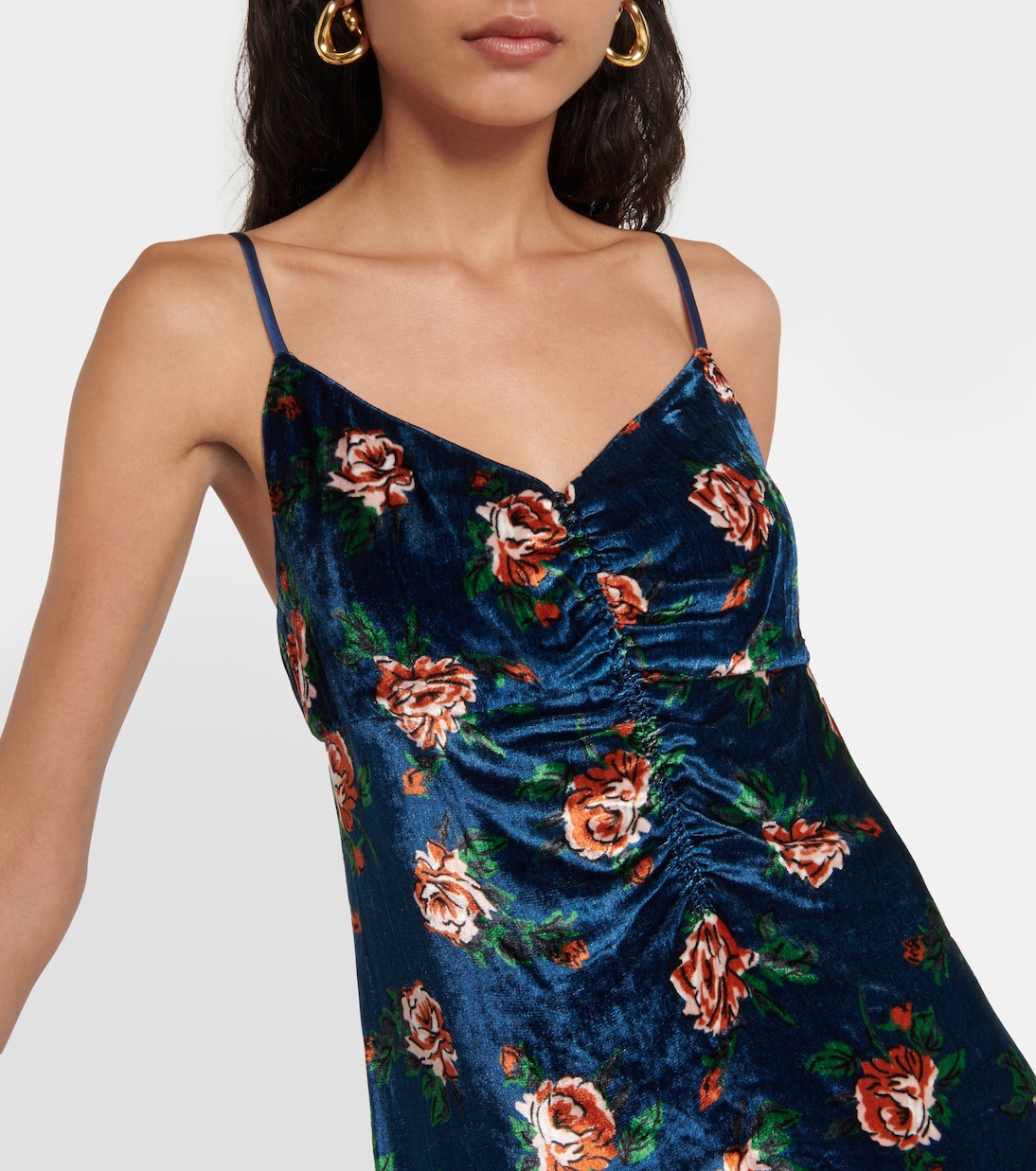 Minikleid aus Samt | Kenzo