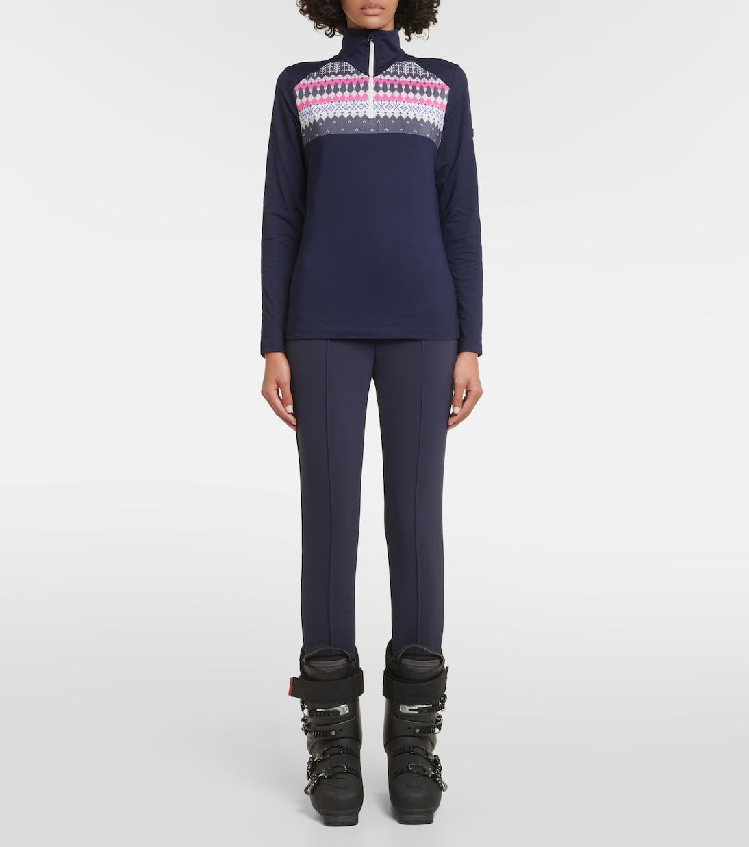Dolcevita Elvira in jersey con zip | Bogner