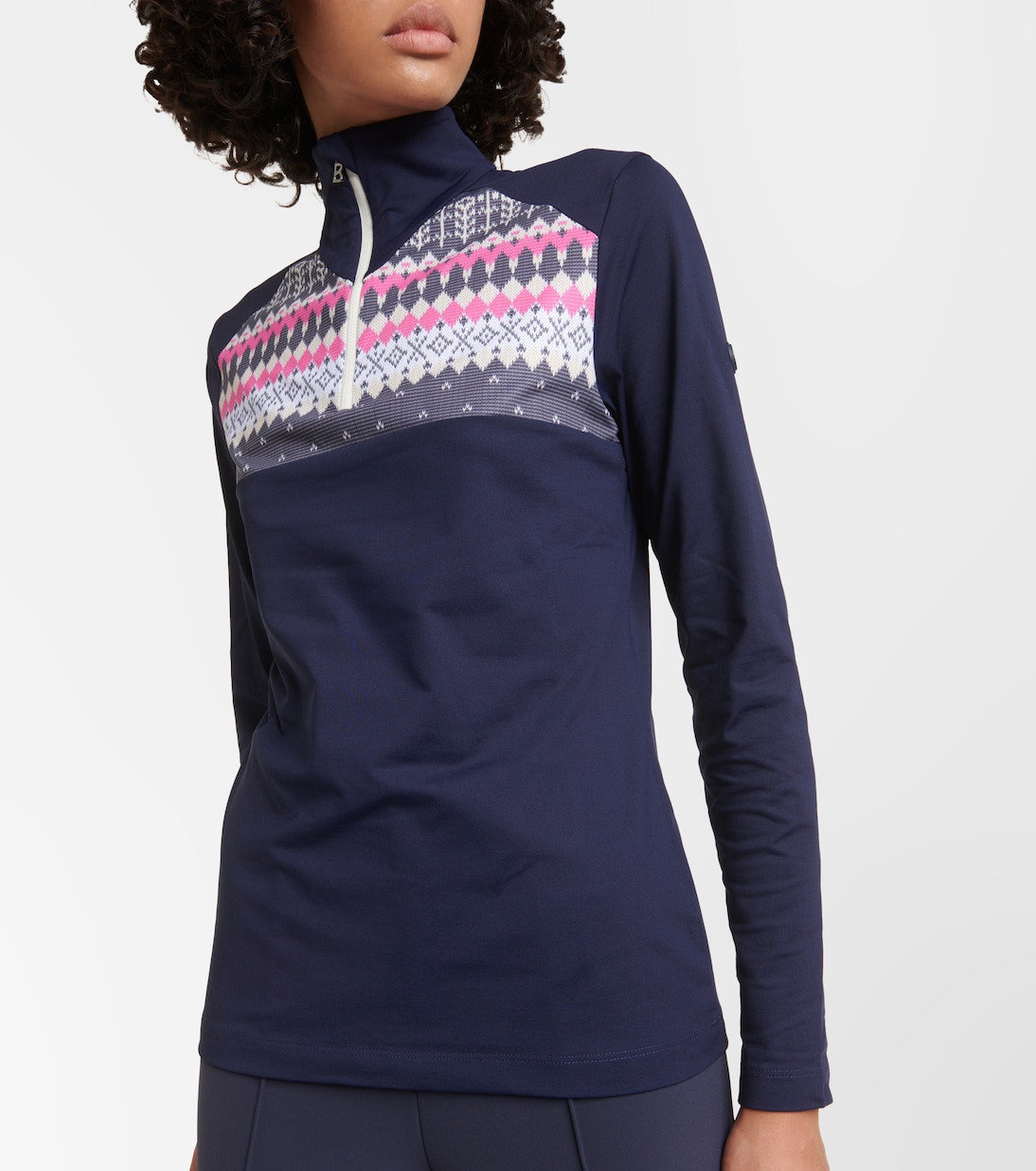 Dolcevita Elvira in jersey con zip | Bogner
