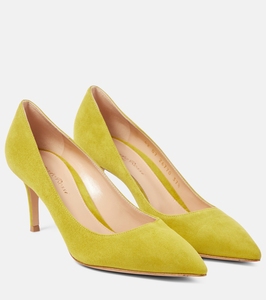 Pumps Gianvito 70 aus Veloursleder | Gianvito Rossi