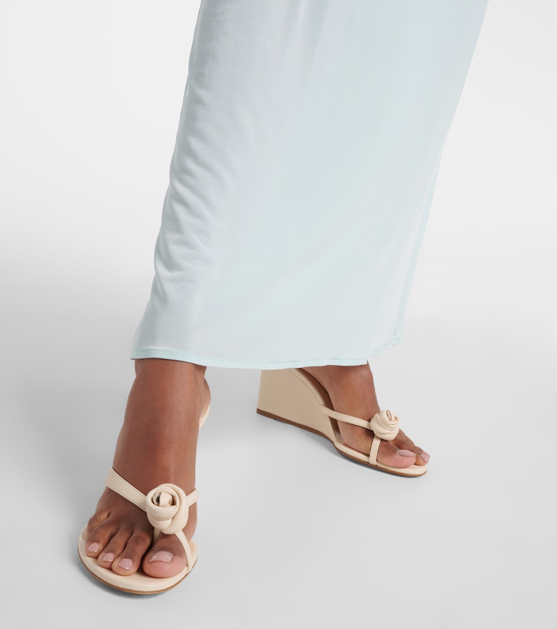 Wedge-Sandalen aus Leder | Magda Butrym