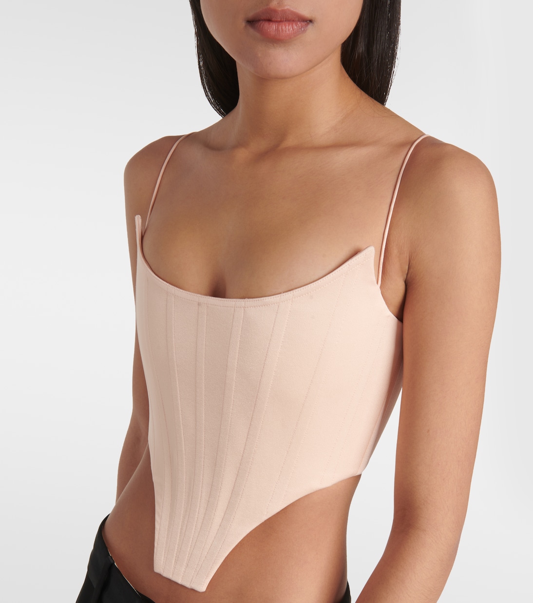 Satin bustier top | Alex Perry