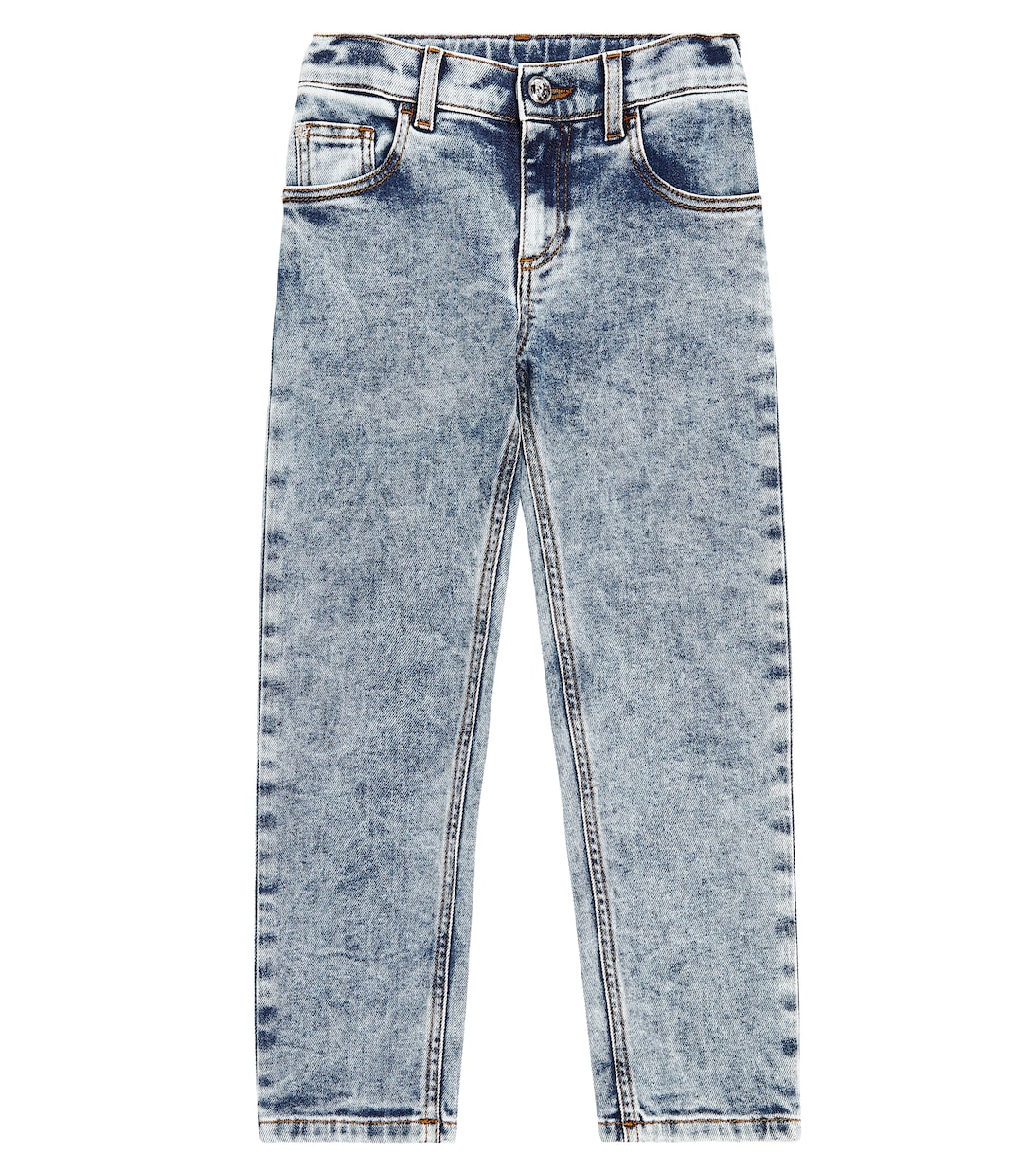 Mid-rise straight jeans | Versace Kids
