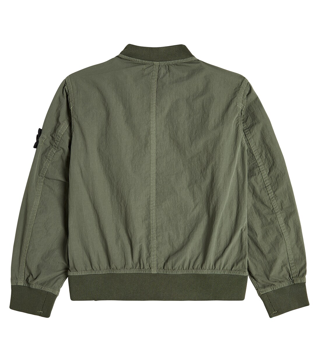 Stone island bomber jacket green sales
