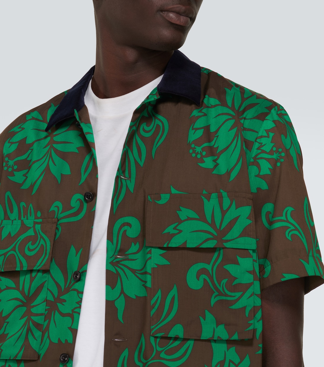 Chemise à fleurs | Sacai
