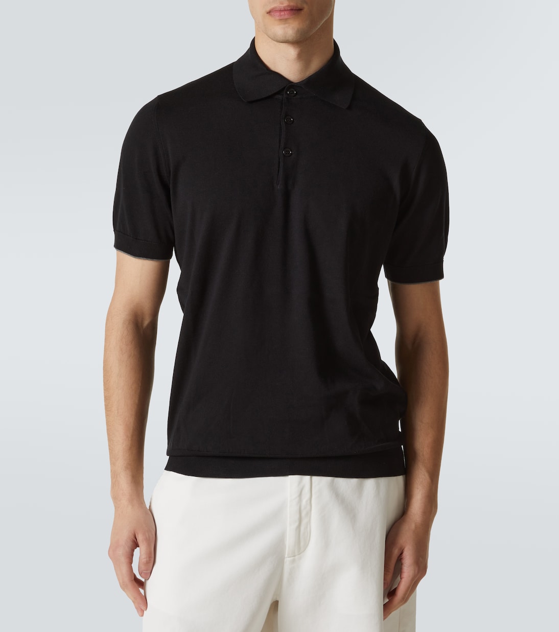 Polohemd aus Baumwolle | Brunello Cucinelli