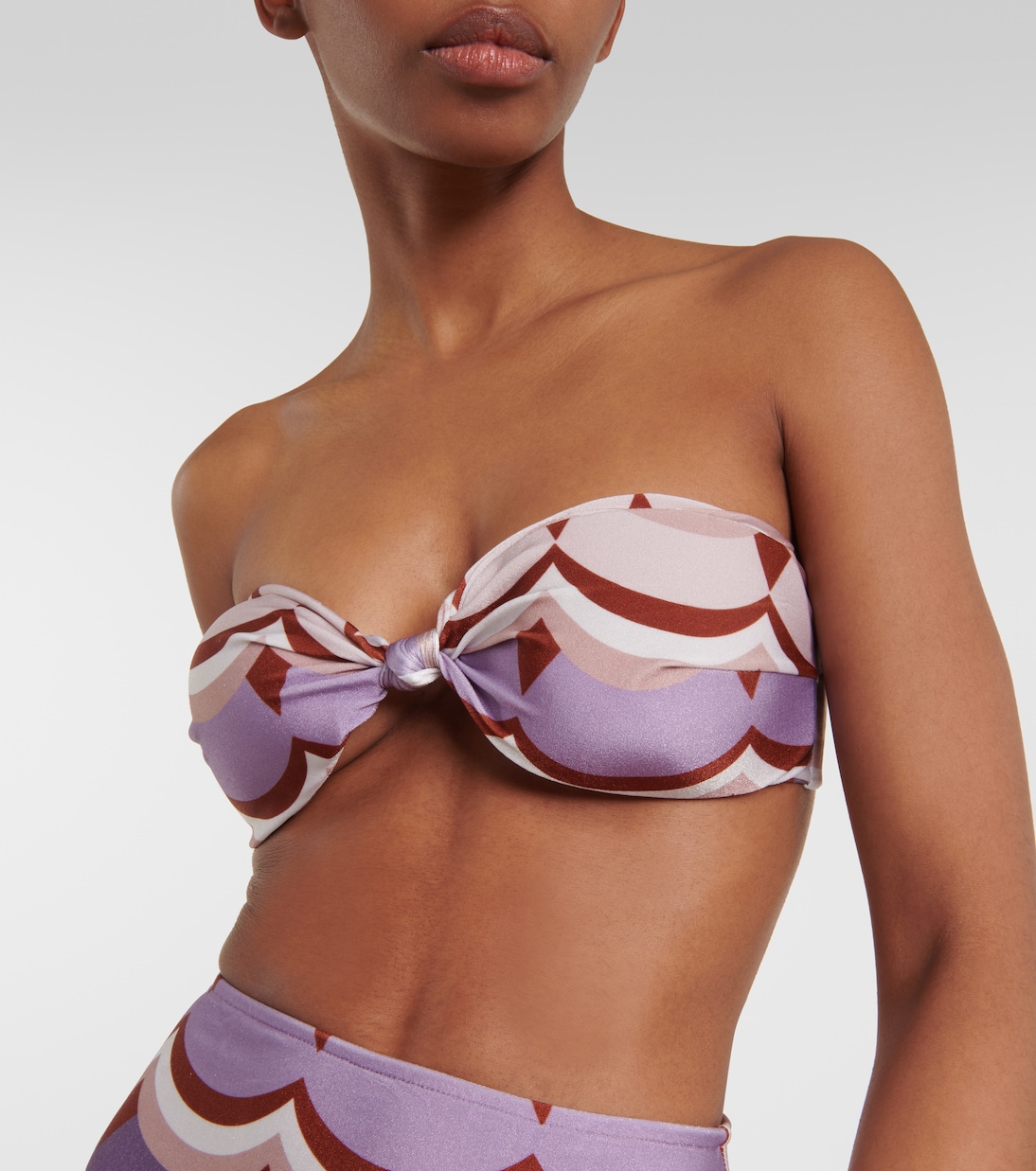 Bedruckter Bikini Vintage Waves | Adriana Degreas
