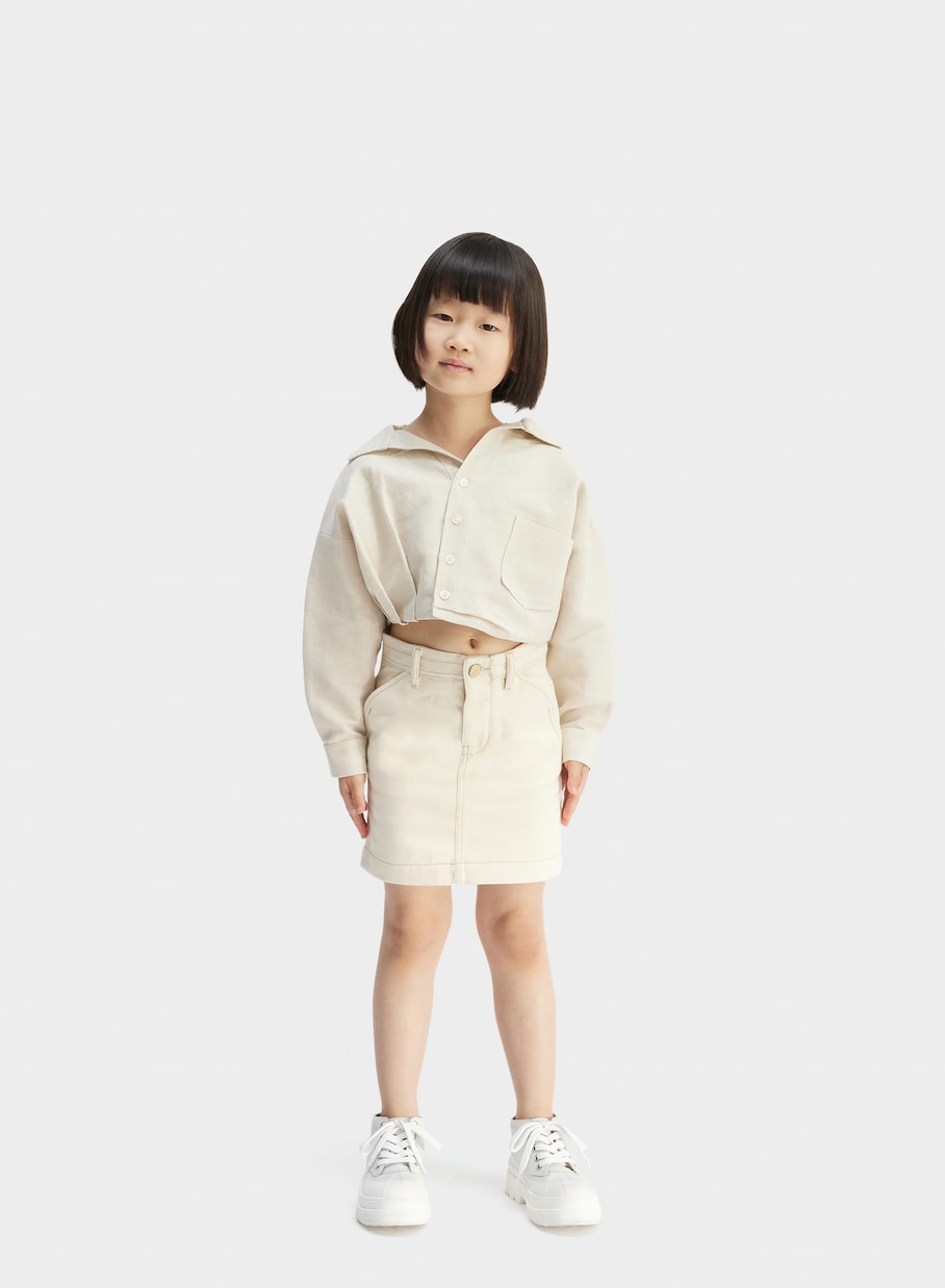 Jupe De Nîmes en jean | Jacquemus Enfant
