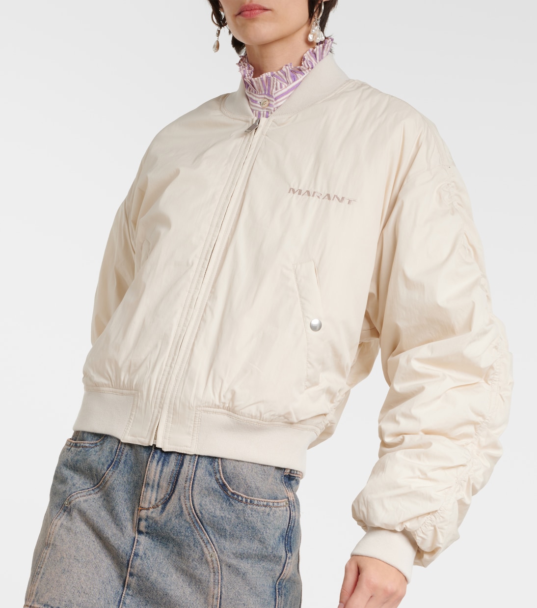 Bomber Bessimega de mezcla de algodón | Marant Etoile