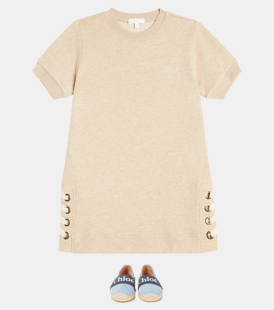 Kleid aus Baumwolle | Chloé Kids