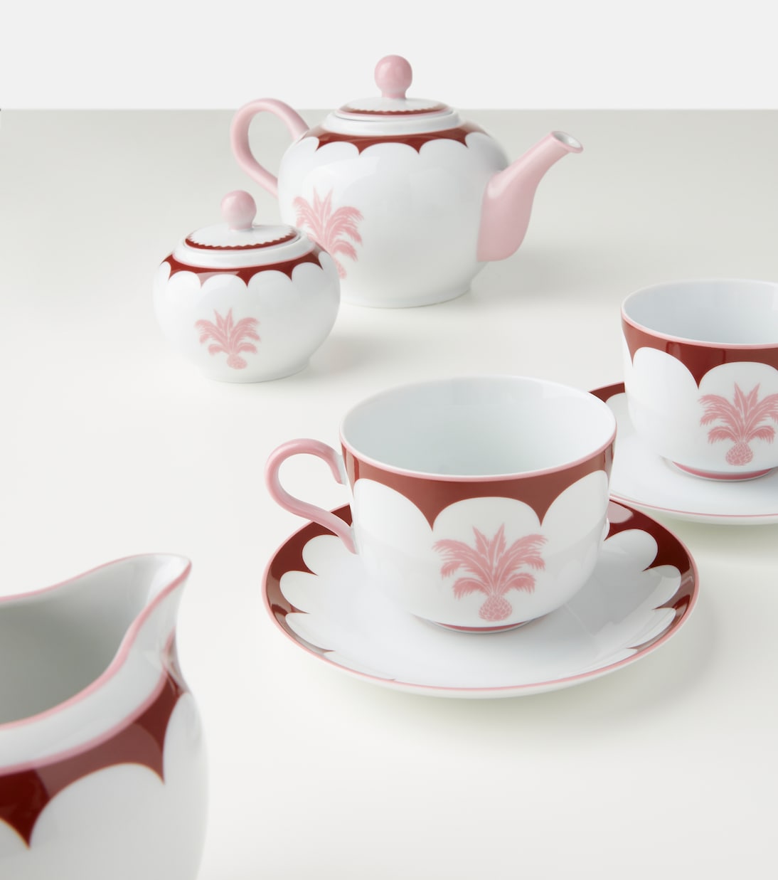 Jaipur porcelain teapot | Aquazzura Casa