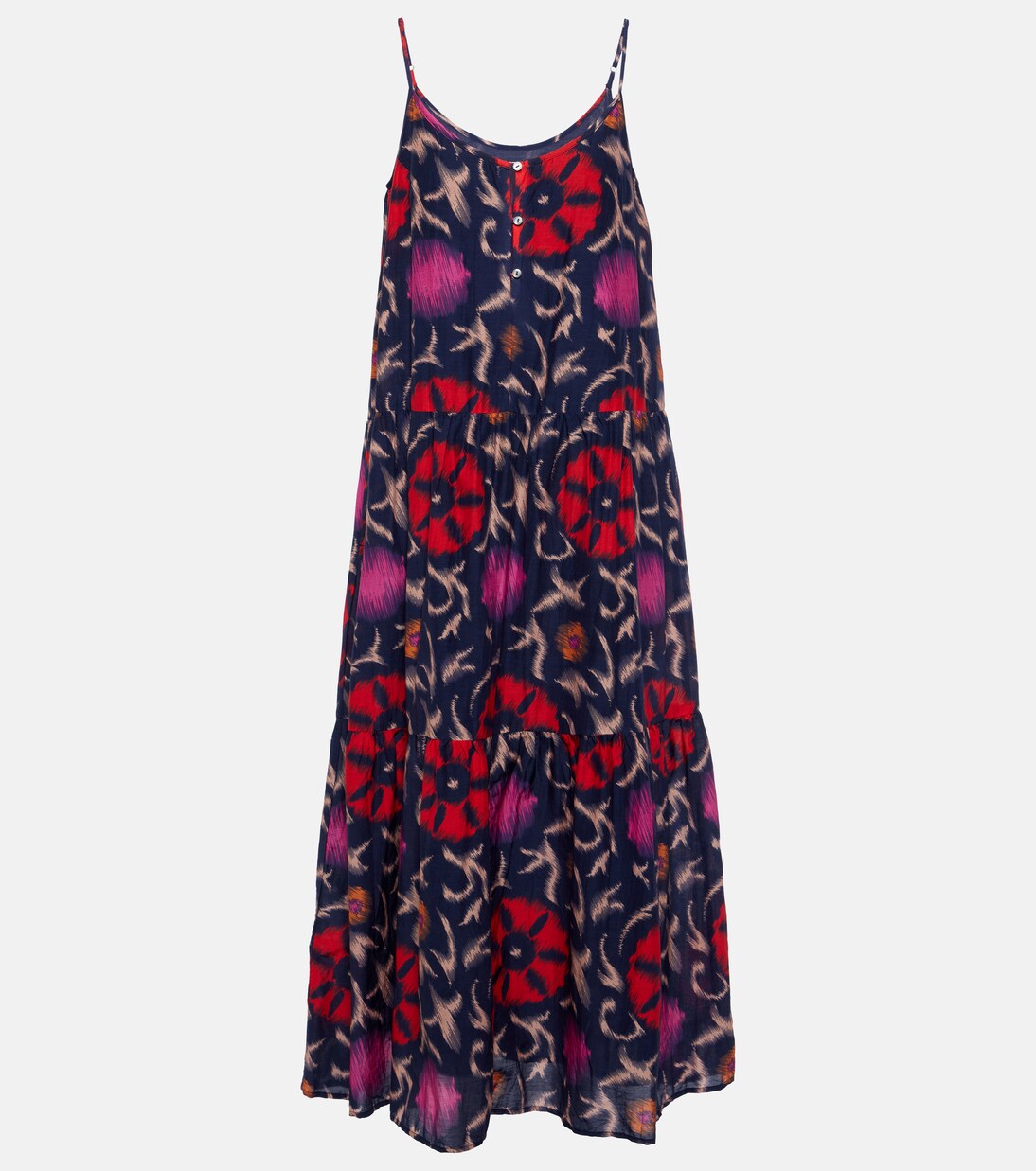 Maxikleid Kate aus Baumwolle und Seide | Velvet