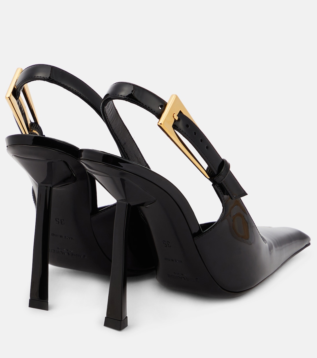 Escarpins Lee en cuir verni | Saint Laurent