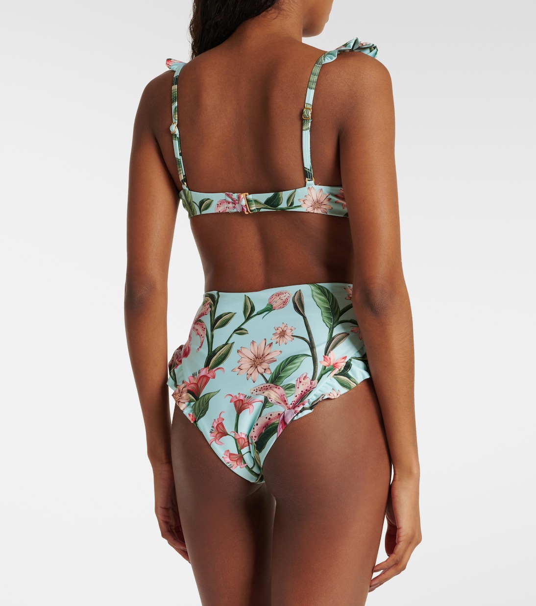 Culotte de bikini Jengibre à fleurs | Agua by Agua Bendita