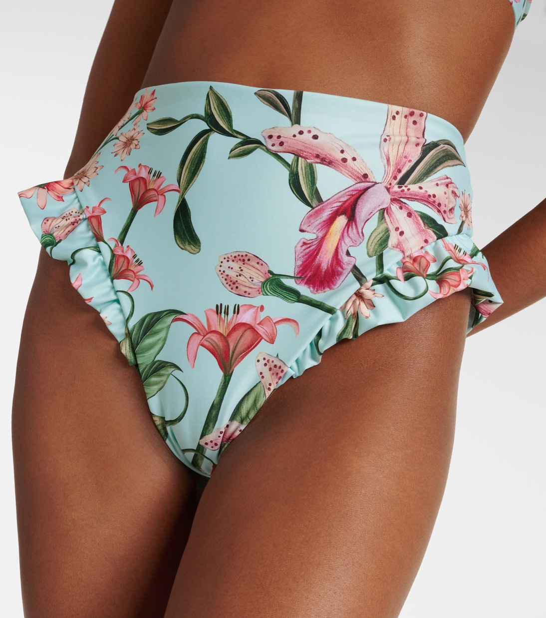 Culotte de bikini Jengibre à fleurs | Agua by Agua Bendita