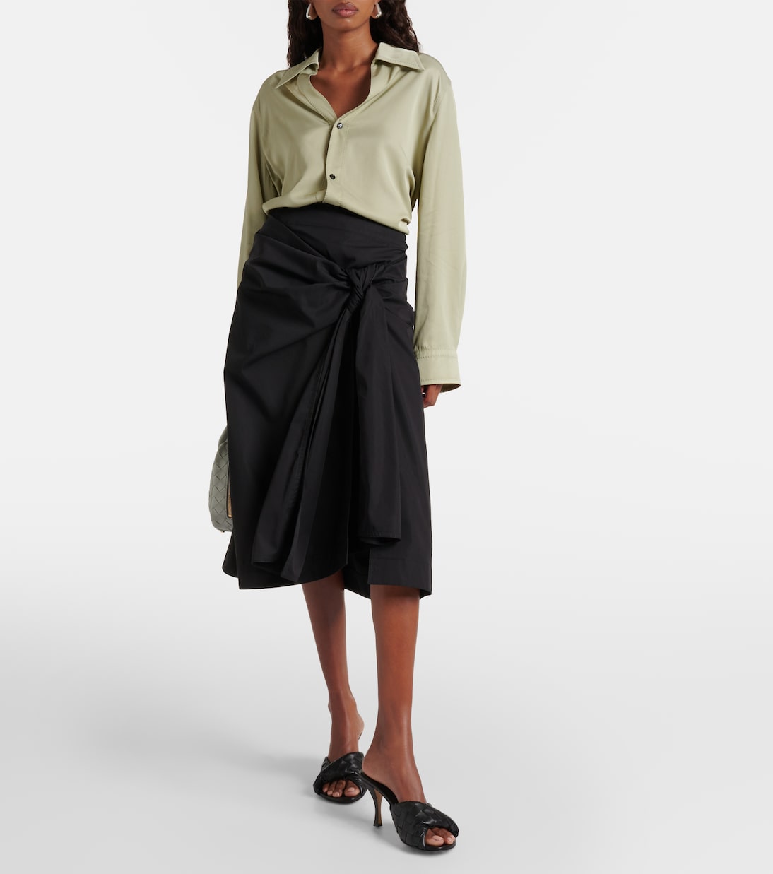 Mules Blink 80 en cuir | Bottega Veneta