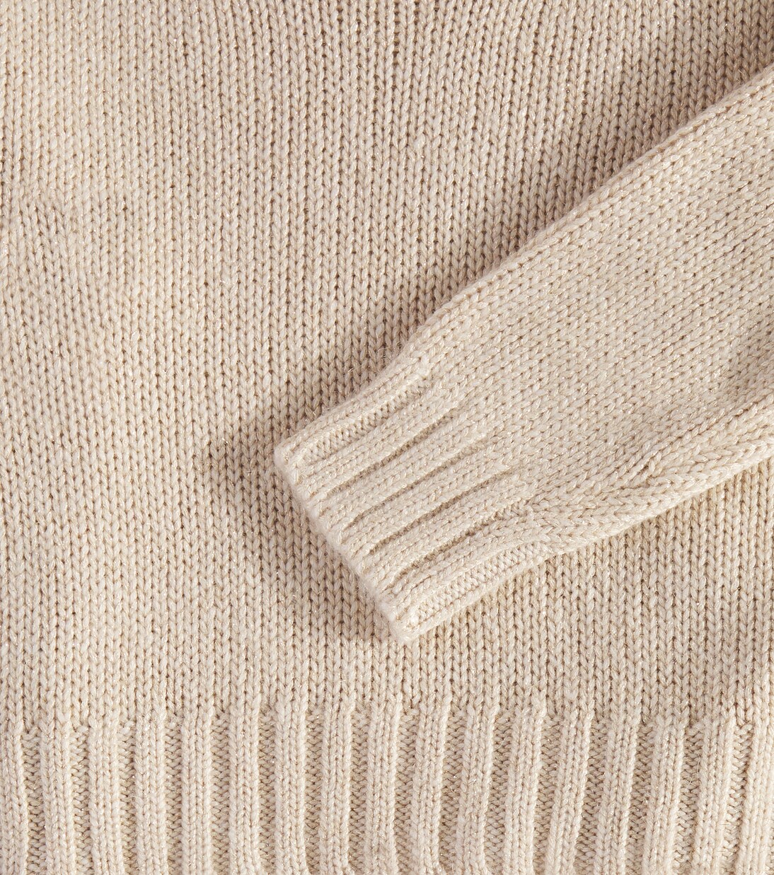 Pullover in maglia lamé | Il Gufo