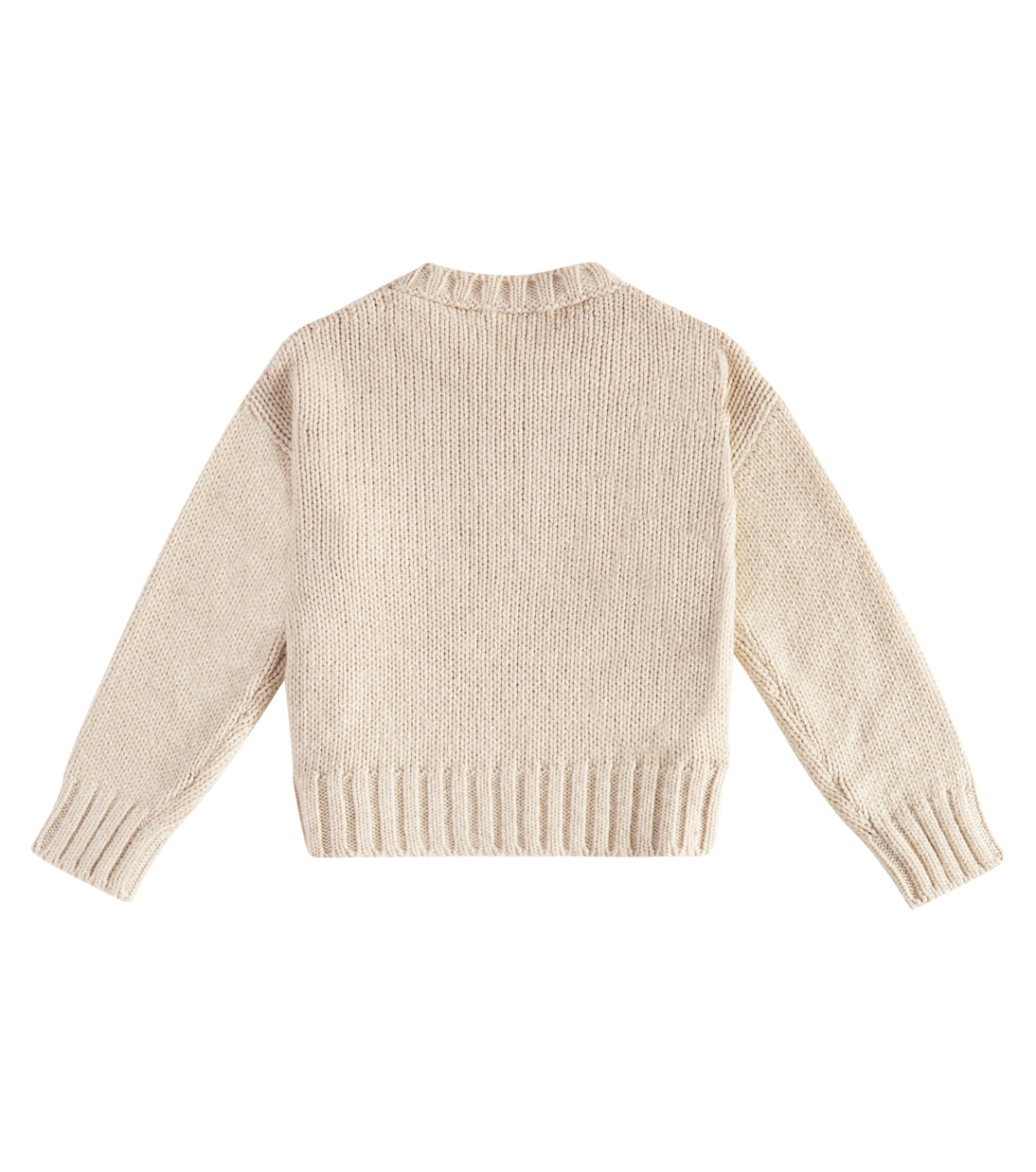 Pullover in maglia lamé | Il Gufo