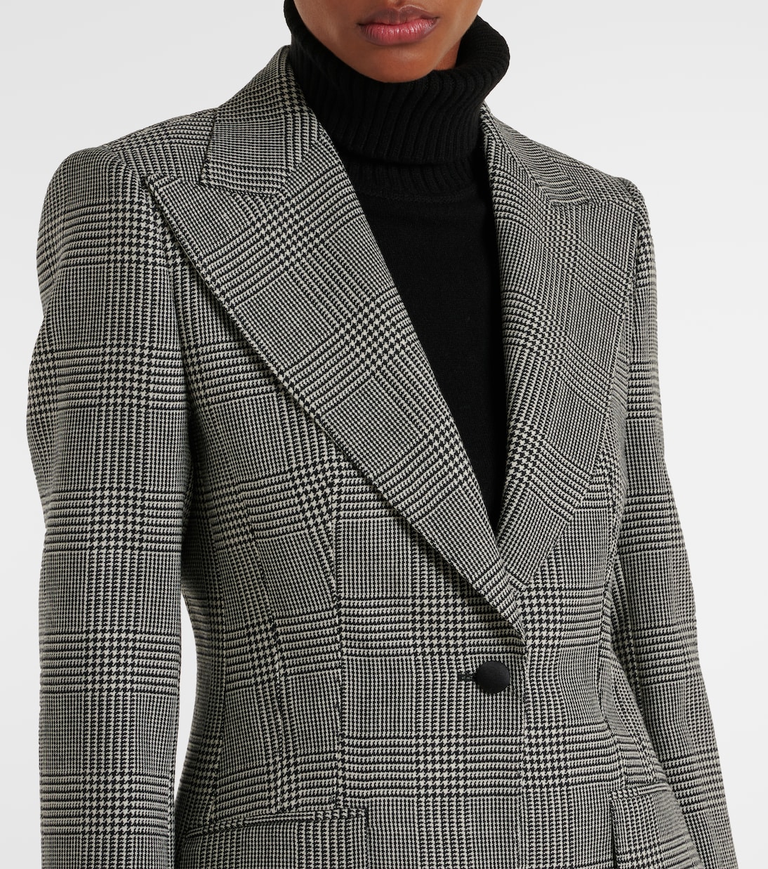 Prince of Wales check virgin wool blazer | Dolce&Gabbana
